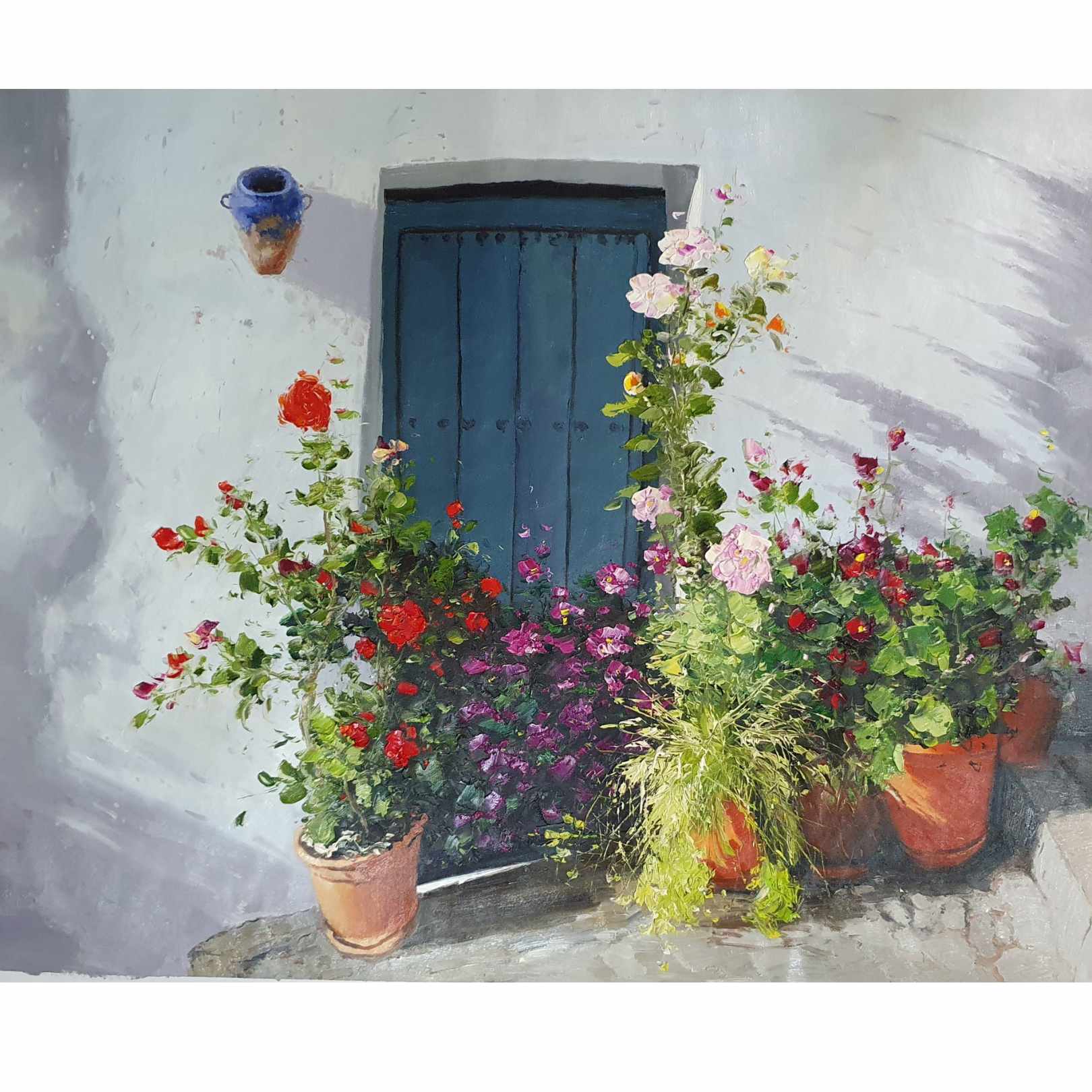 Pintura El Portal de las Flores 101