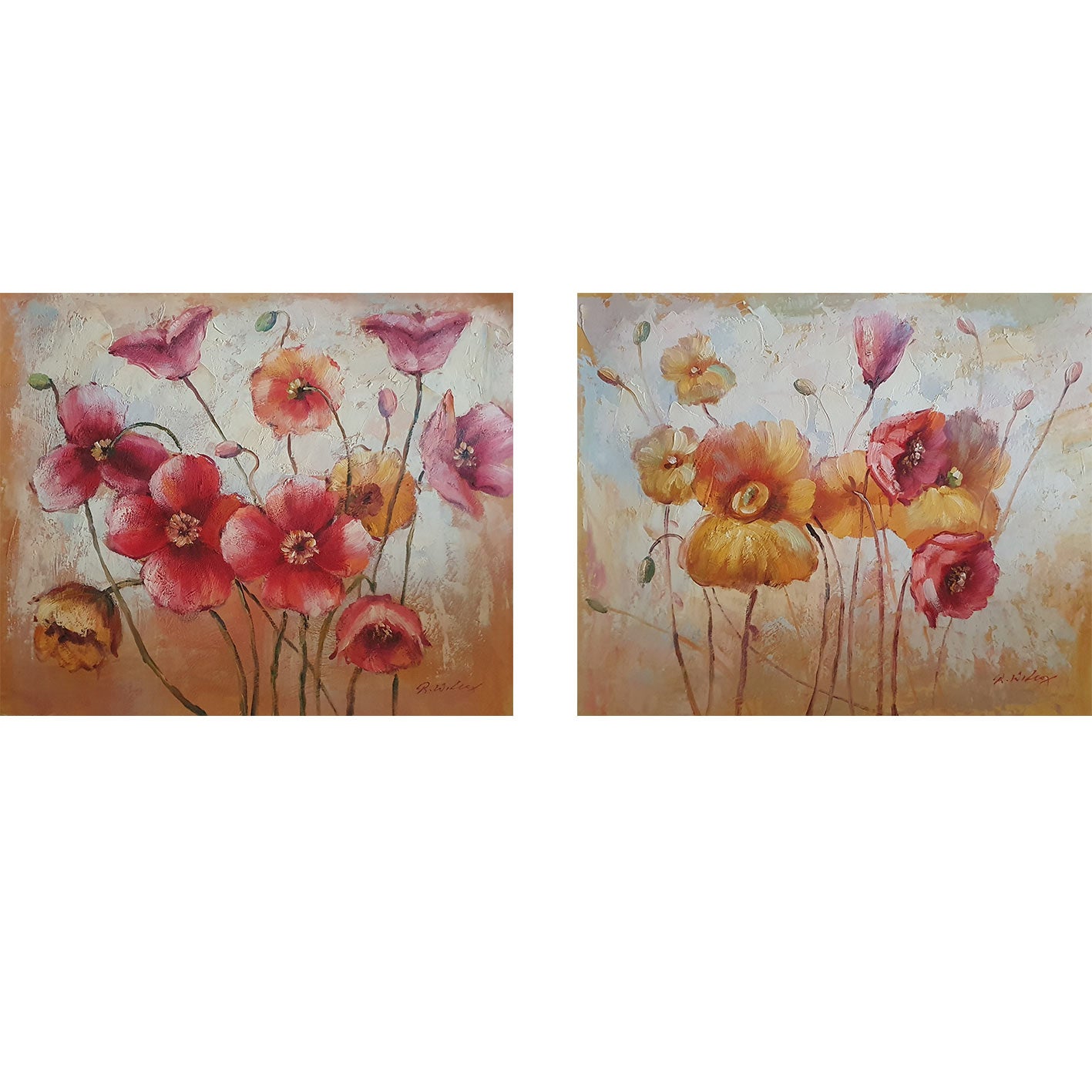 Cuadro Diptico Primavera  50X60 cm [2 piezas]