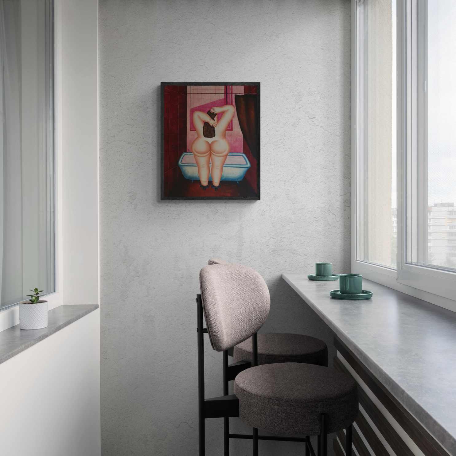 cuadro_botero_baño_b