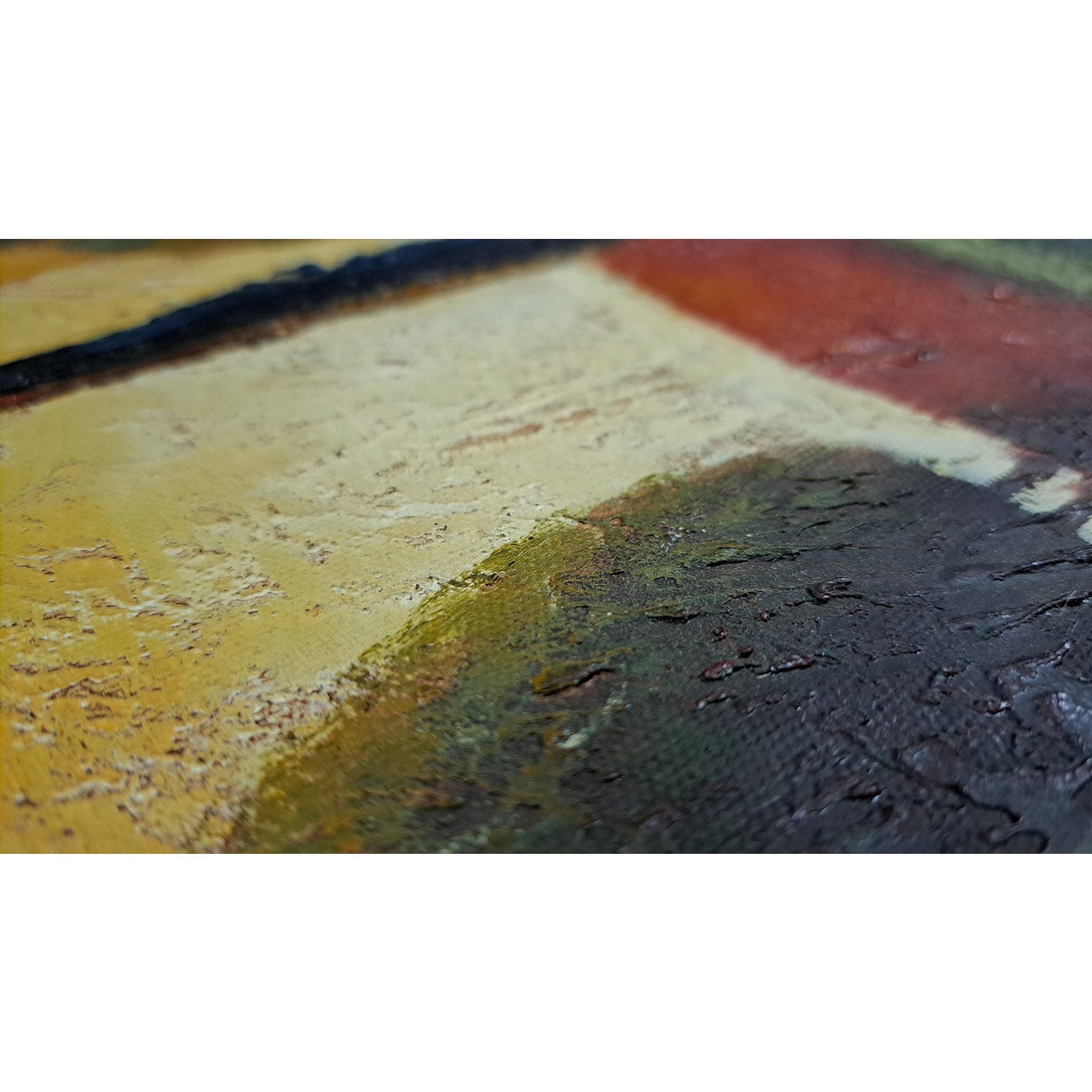 Cypress Path Diptychon Gemälde 60x50 cm [2 Stück]
