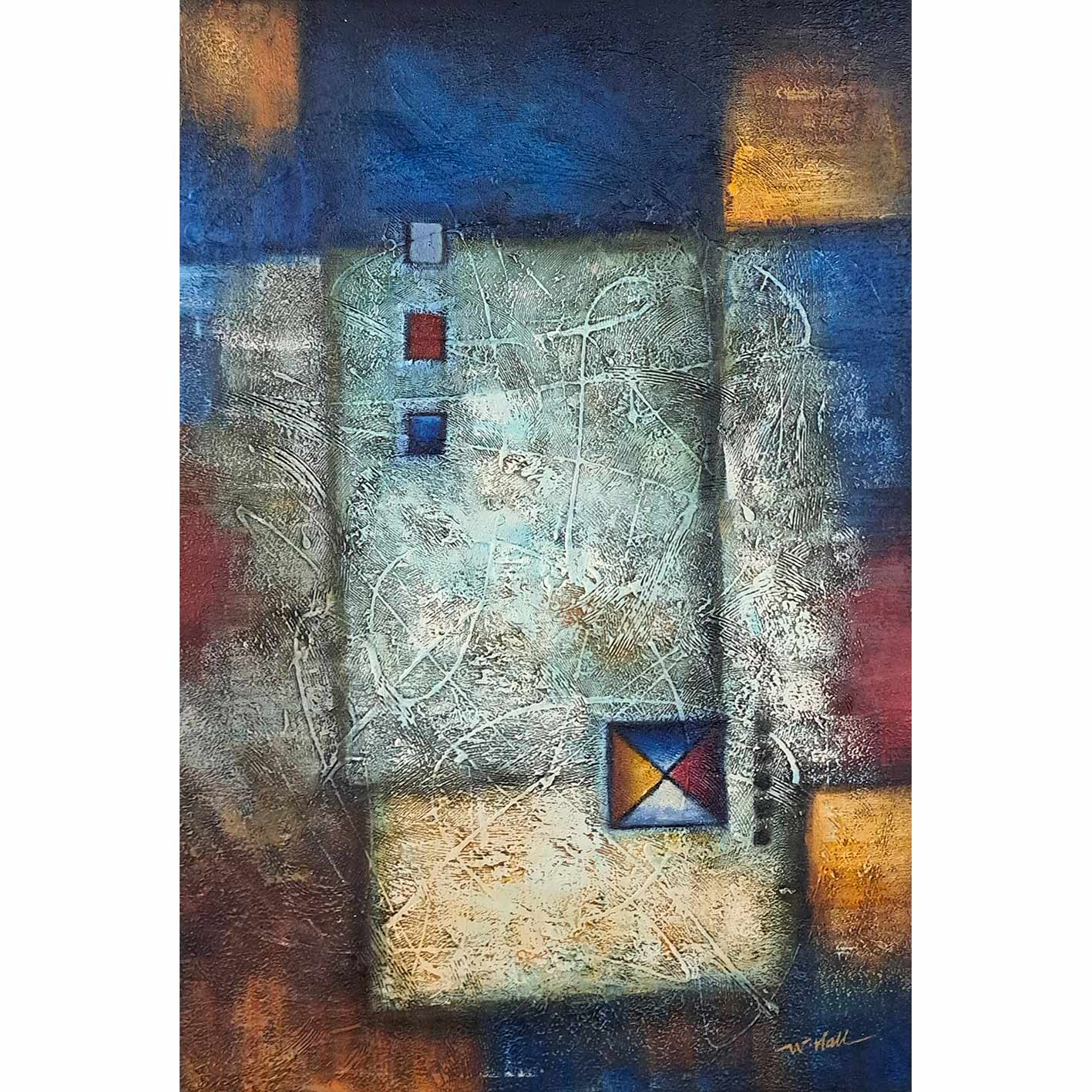 Cuadro Díptico Abstracto Genio  60x90 cm [2 piezas]