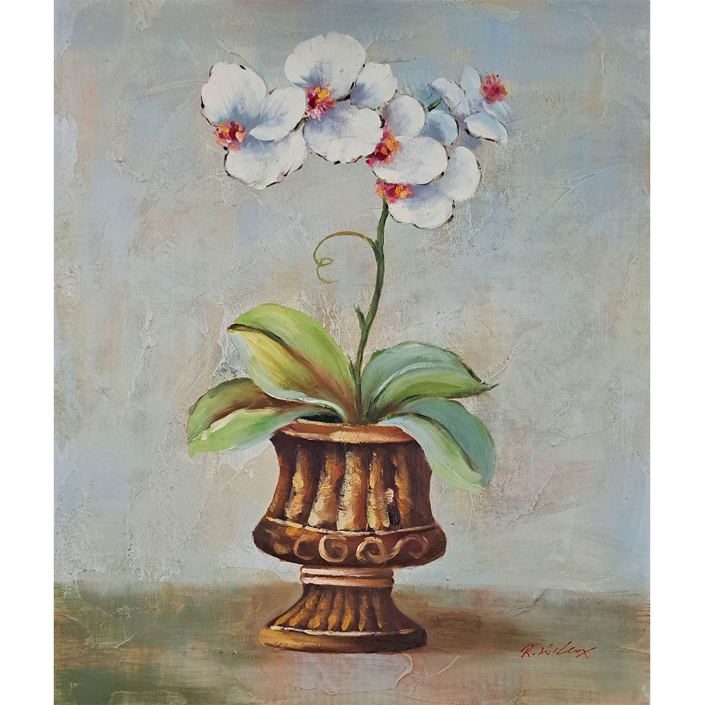 Diptychon Malerei Vasen 50X60 cm [2 Stück]