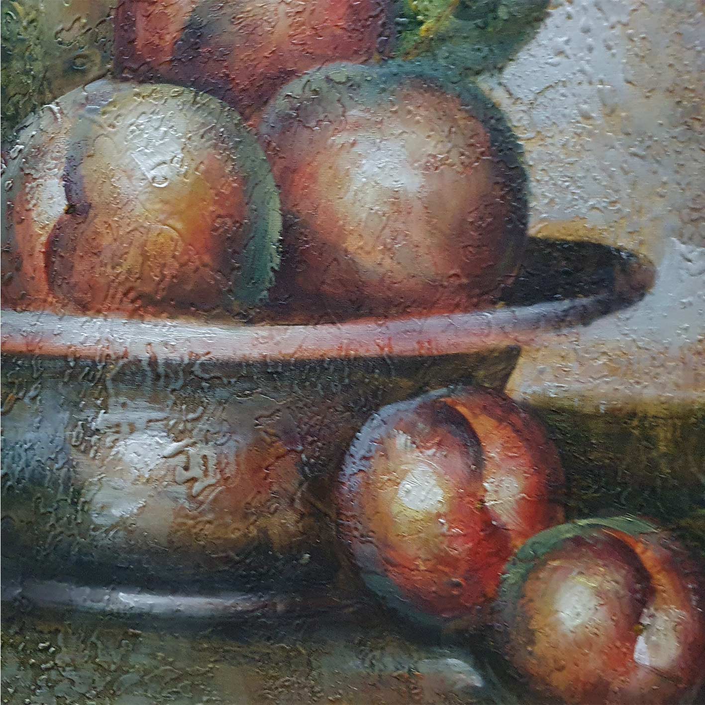 Cuadro Diptico Bodegon Fruta  60x50 cm [2 piezas]