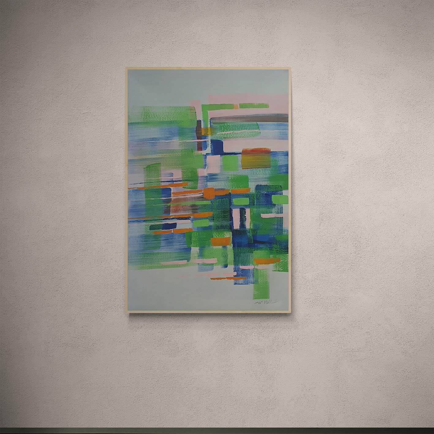 Cuadro Abstracto Urbe 60x90 cm