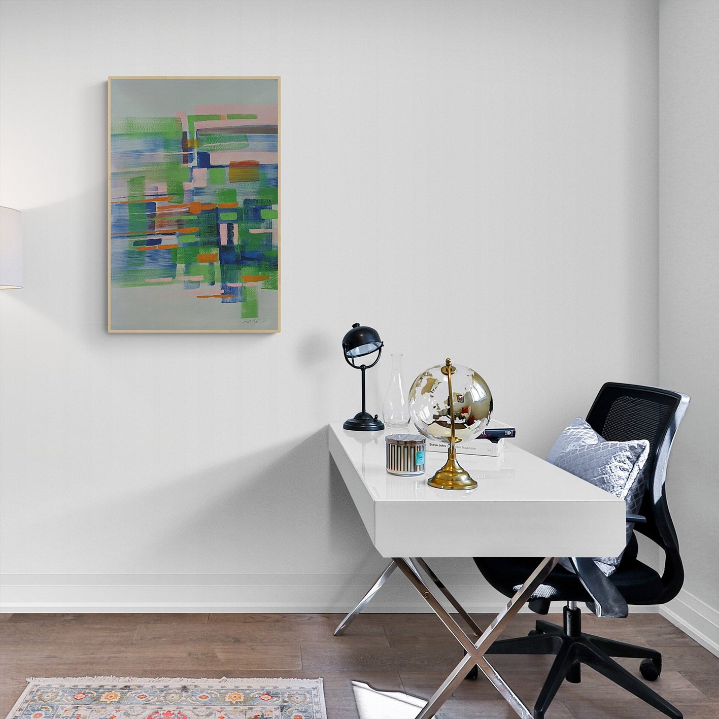 Cuadro Abstracto Urbe 60x90 cm