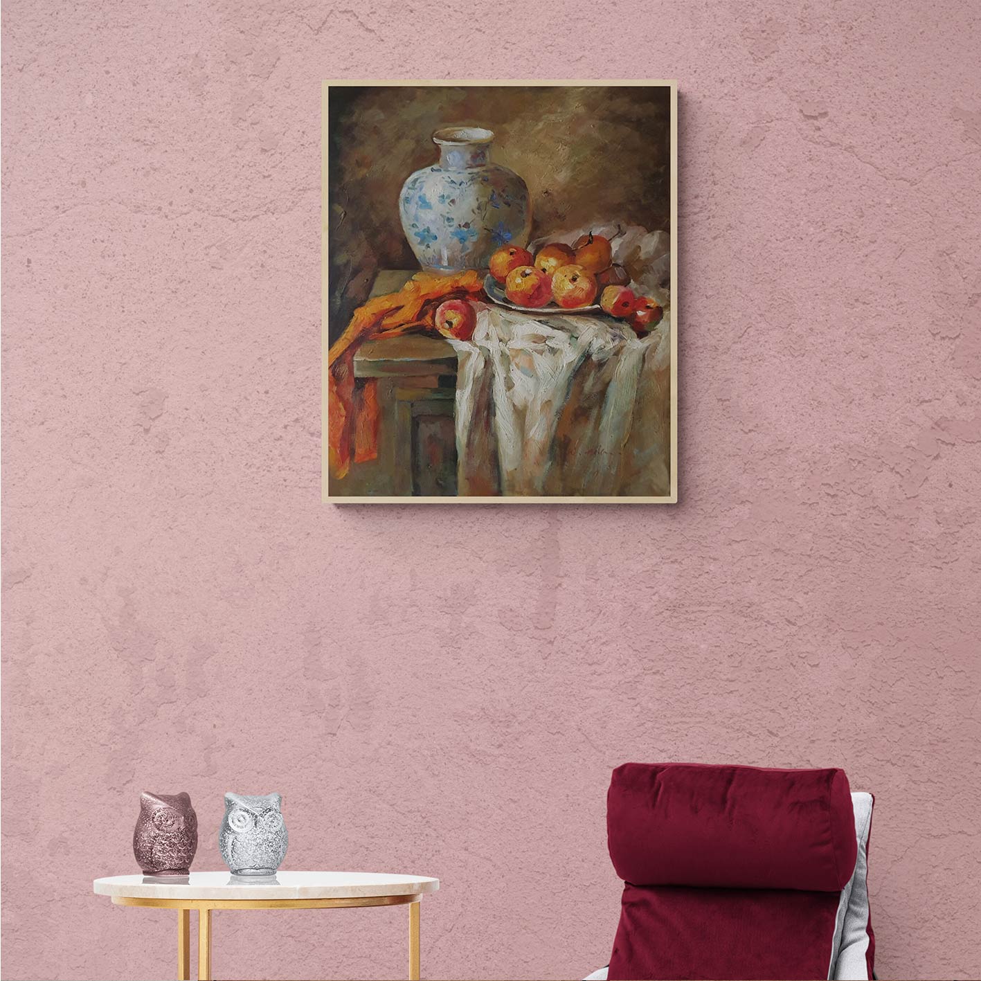 Cuadro Bodegon Ornamental  50x60 cm