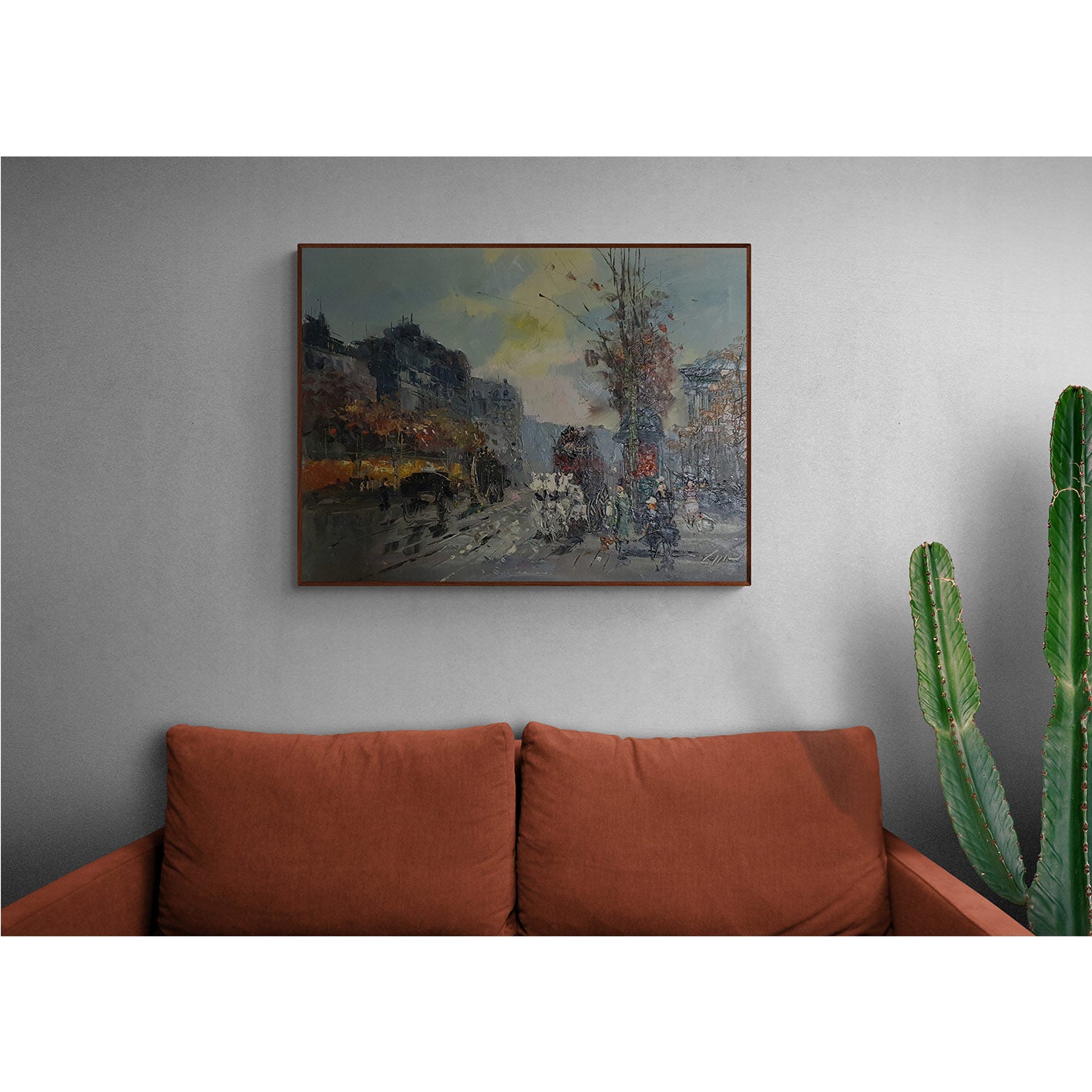 Cuadro Avenida  101x82 cm