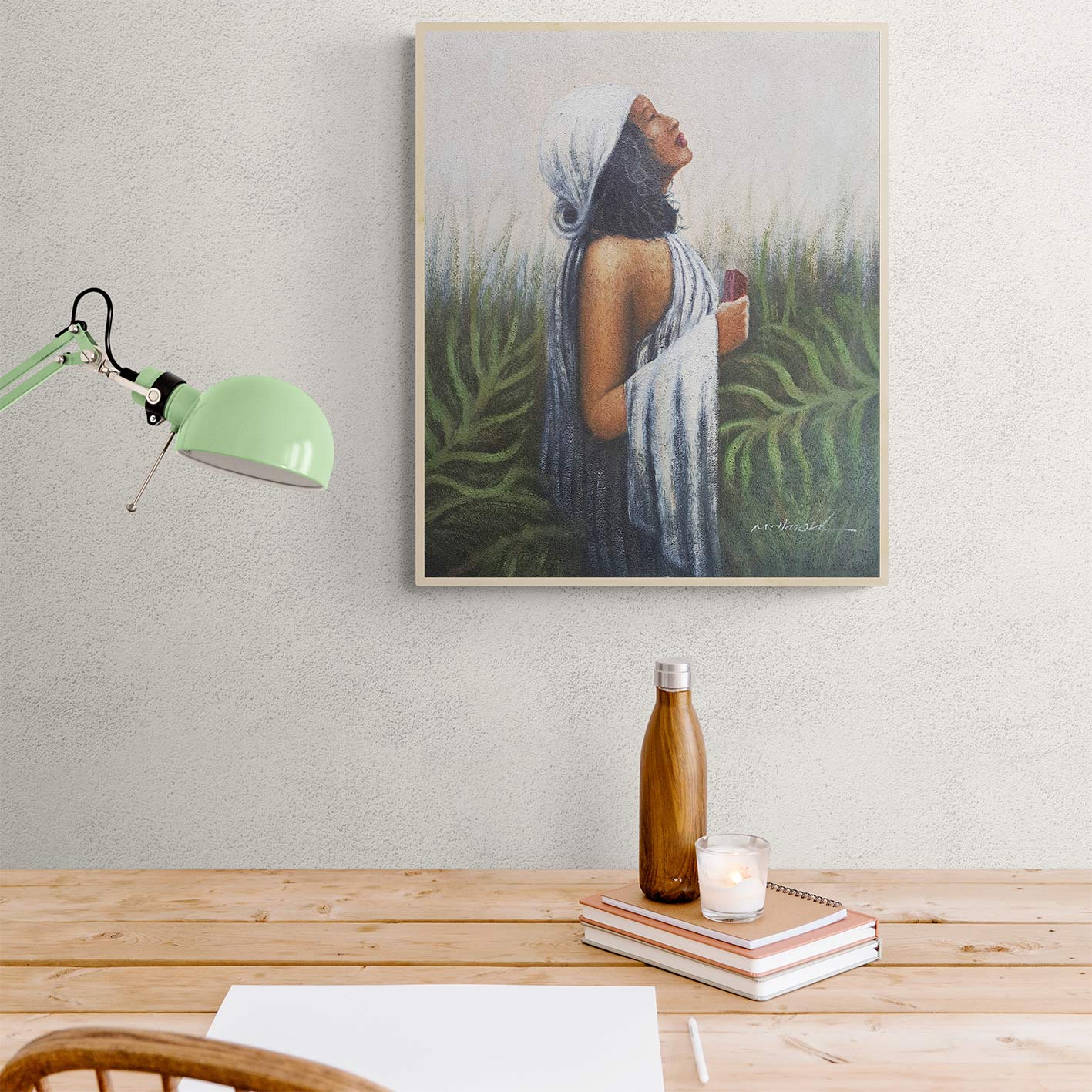 Cuadro Arte Negro I  50x60 cm