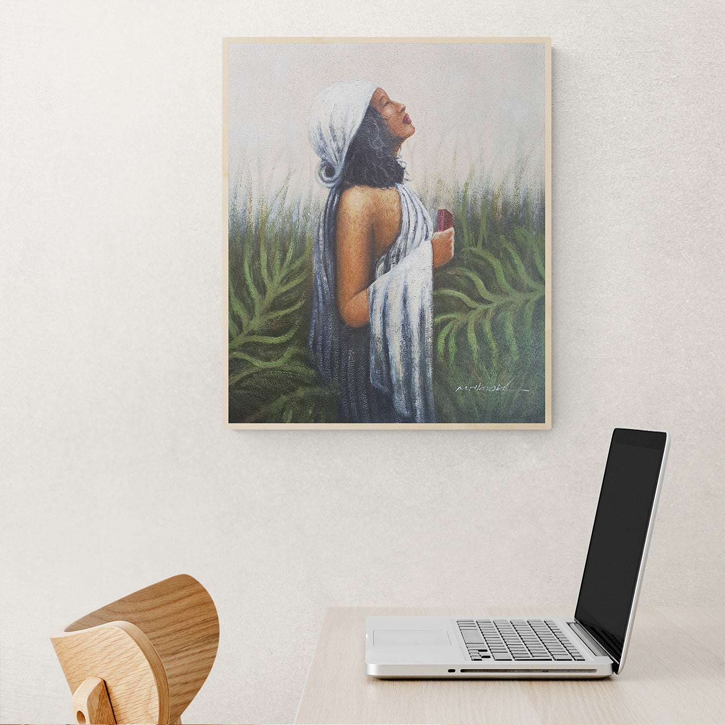 Cuadro Arte Negro I  50x60 cm