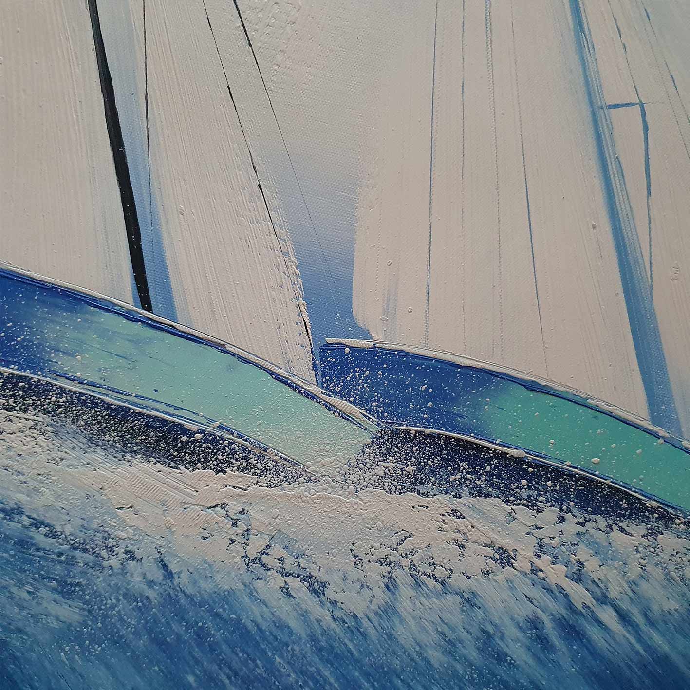 Cuadro Barco Vela  50x60 cm