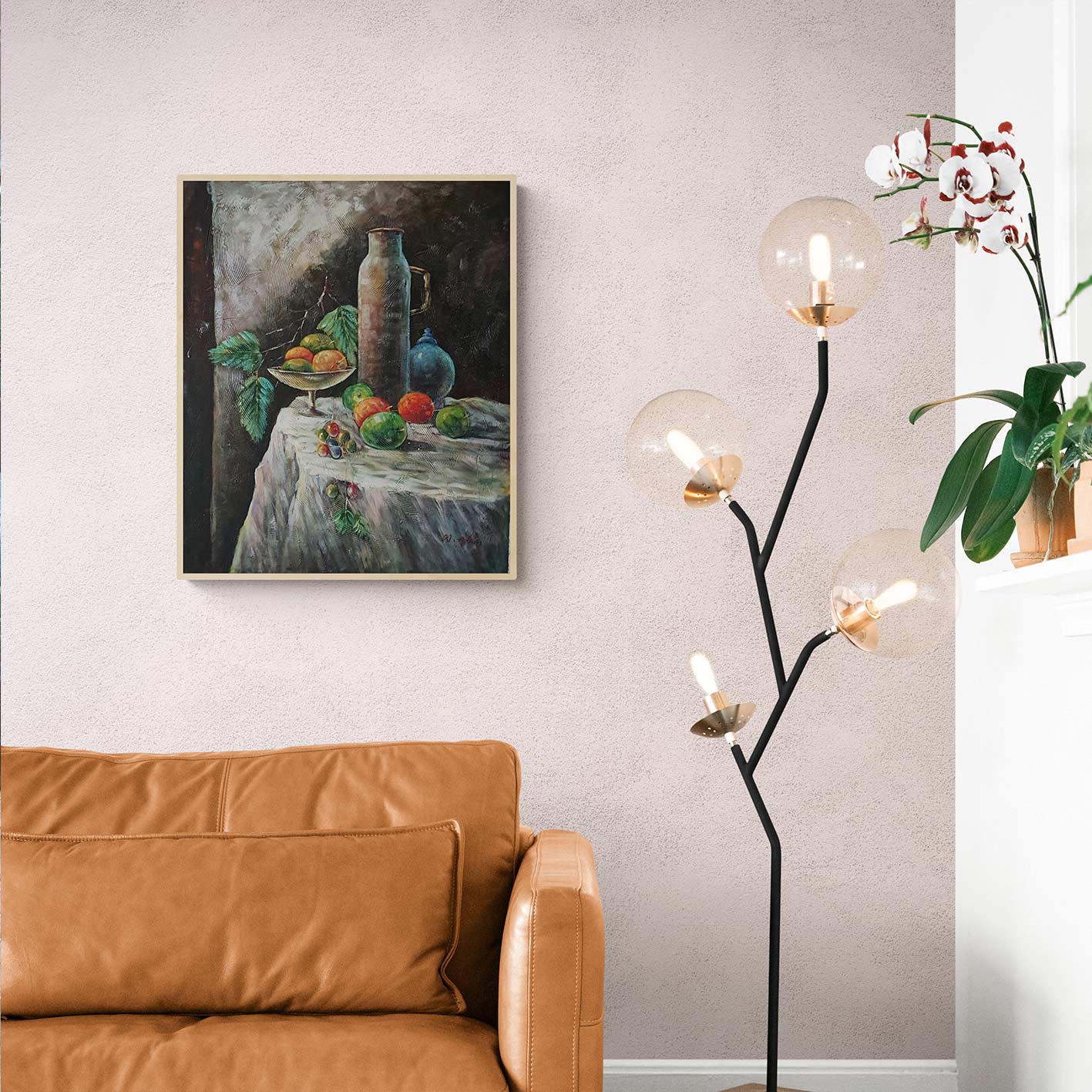 Cuadro Bodegon Composicion  50x60 cm
