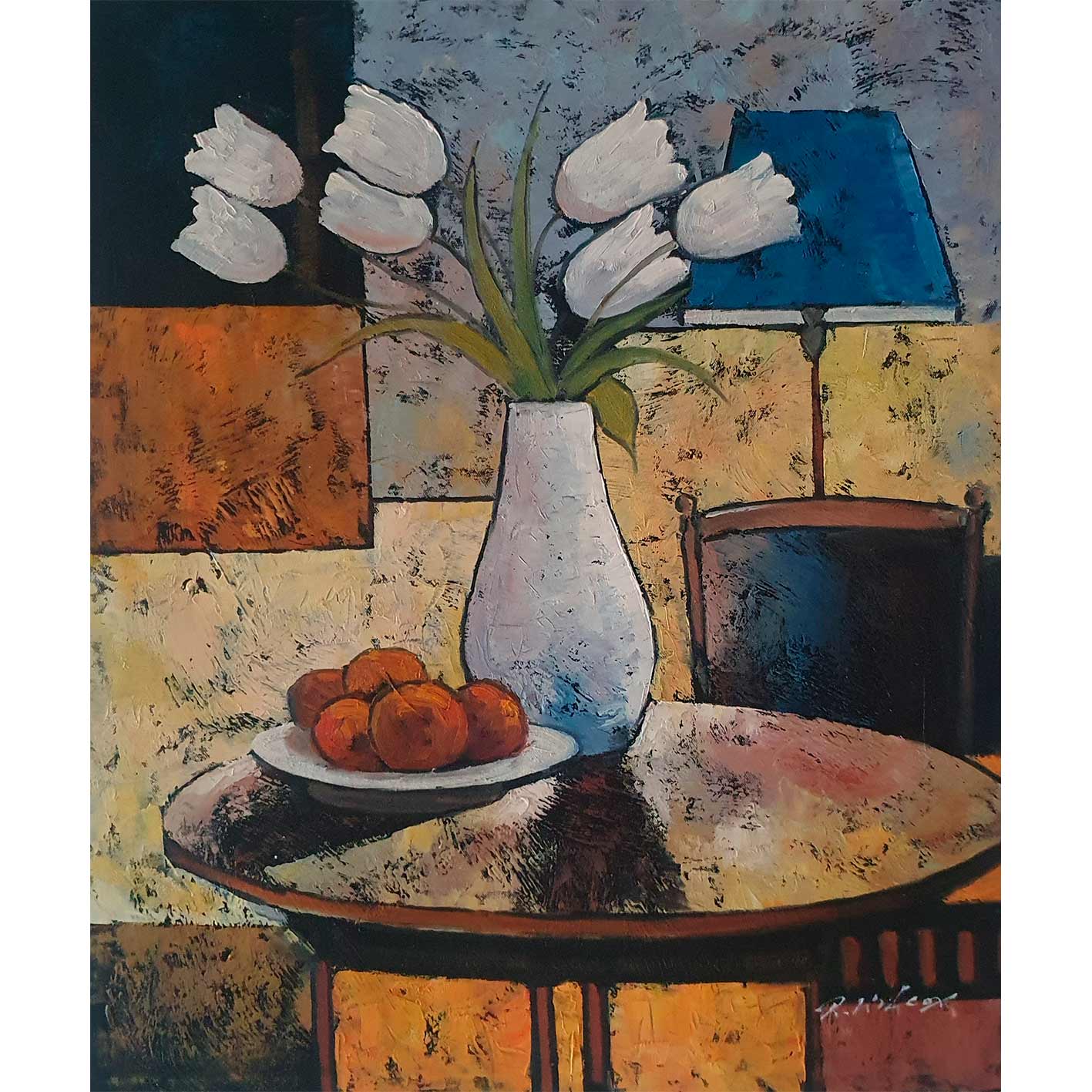 Cuadro Bodegon Texturas 50x60 cm
