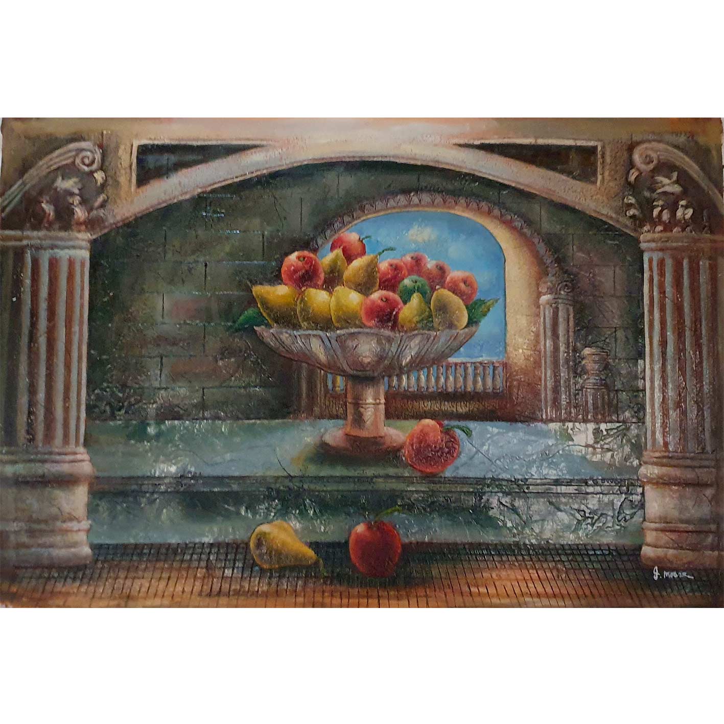 Cuadro Ceramicas Decoracion 90x60 cm