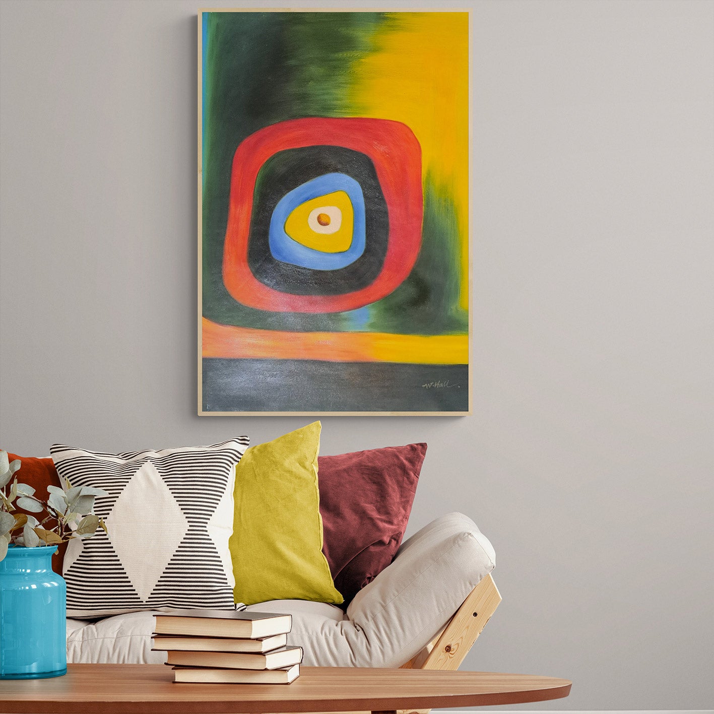 Cuadro Diana Multicolor  60x90 cm
