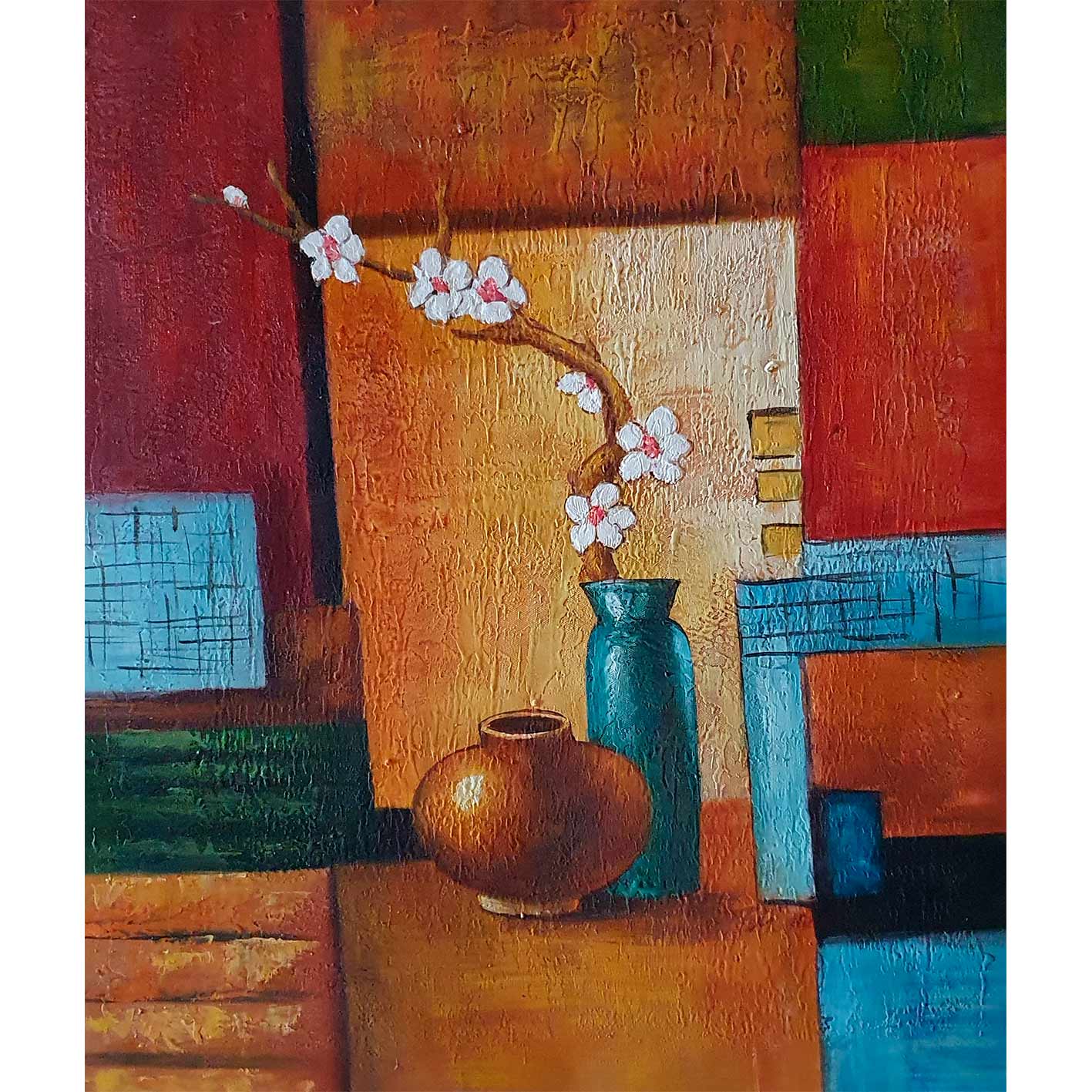 Cuadro Diptico Ausencia  50x60 cm [2 piezas]