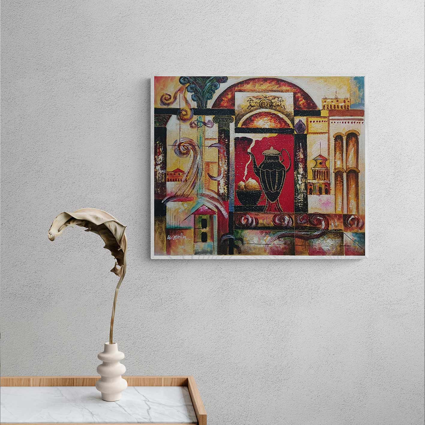 Cuadro Bodegon Colais 60x50 cm
