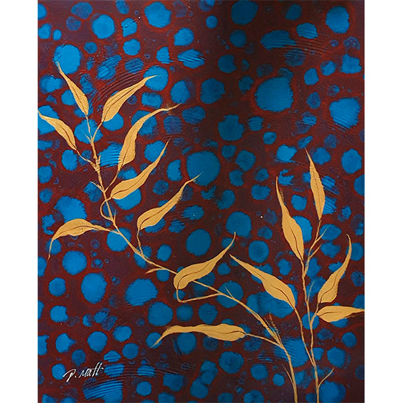Cuadro Ramas Azul