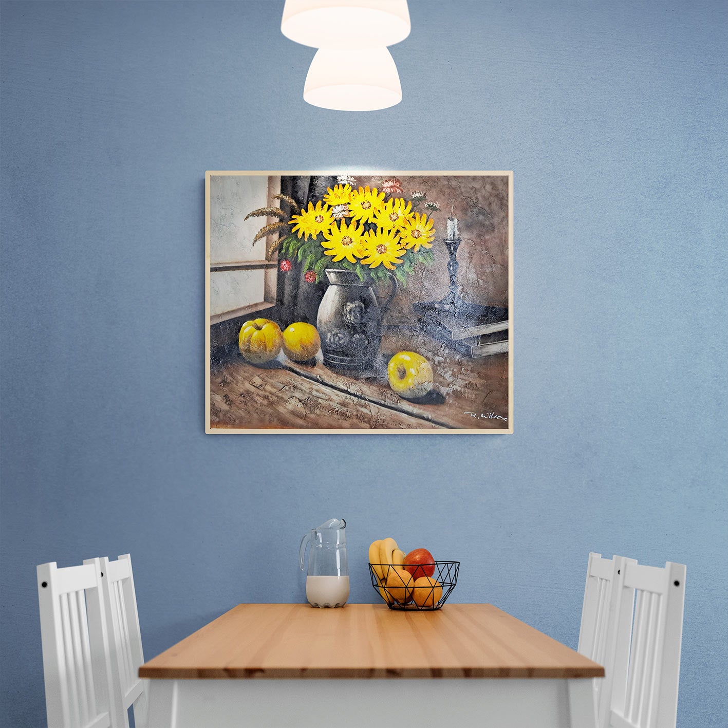 Cuadro Bodegon Limonero 60x50  cm