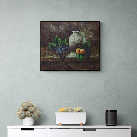 Cuadro Bodegón Elegante 60x50 cm