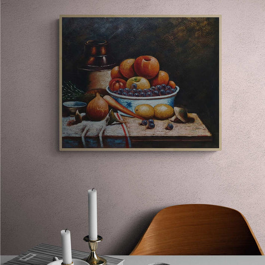 Cuadro Bodegon Mesa II  60x50  cm