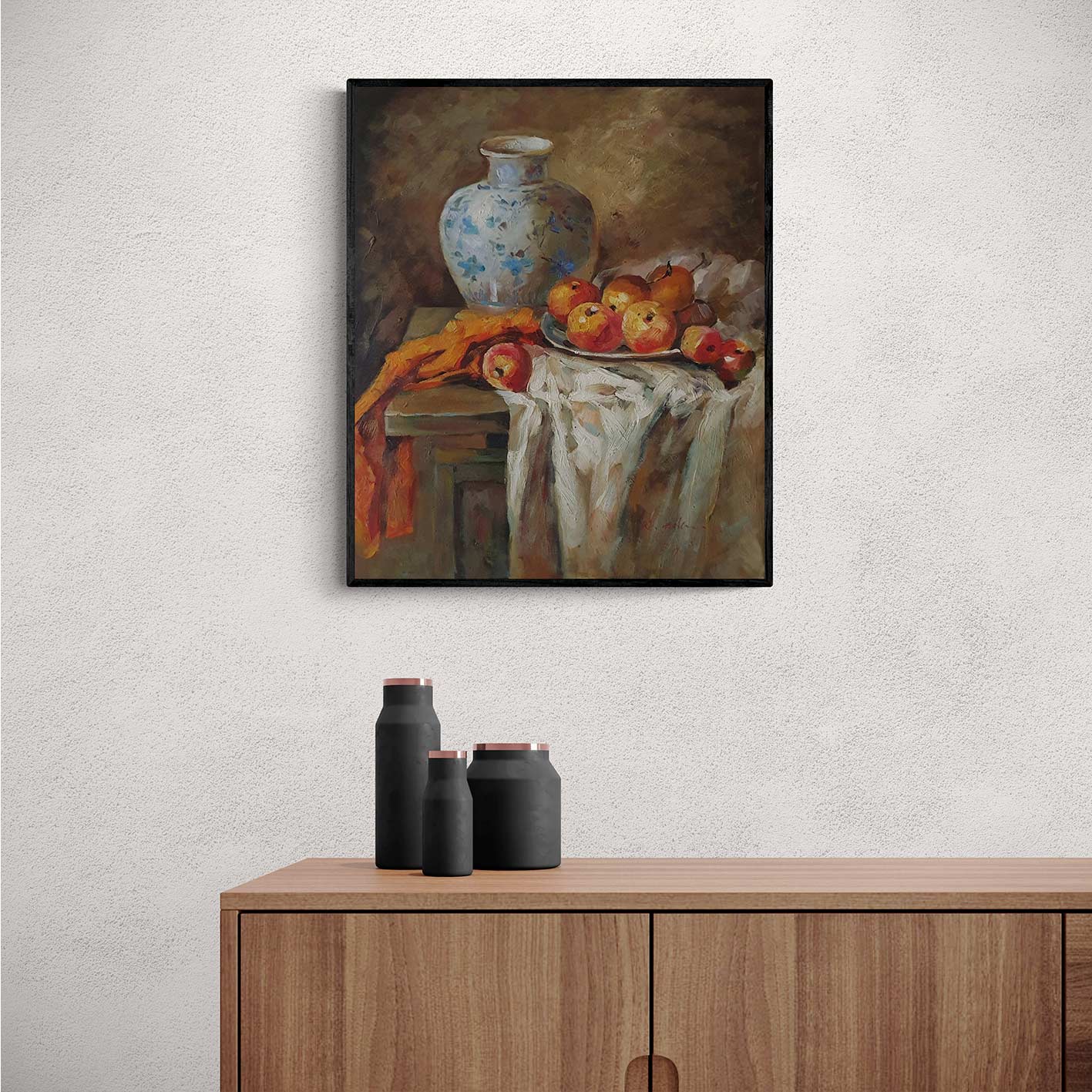 Cuadro Bodegón Ornamental  50x60 cm