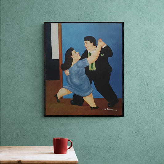 Cuadro Botero Baile II 50x60 cm