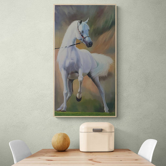 Cuadro Caballo Arabe 50x90 cm