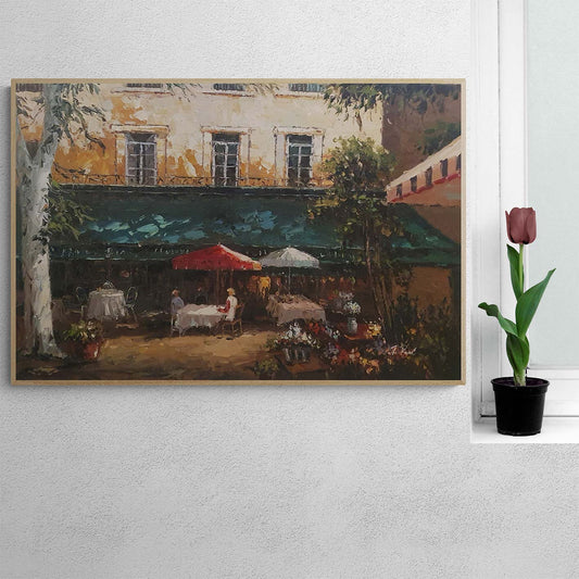 Cuadro Comercios Ocio 90x60 cm
