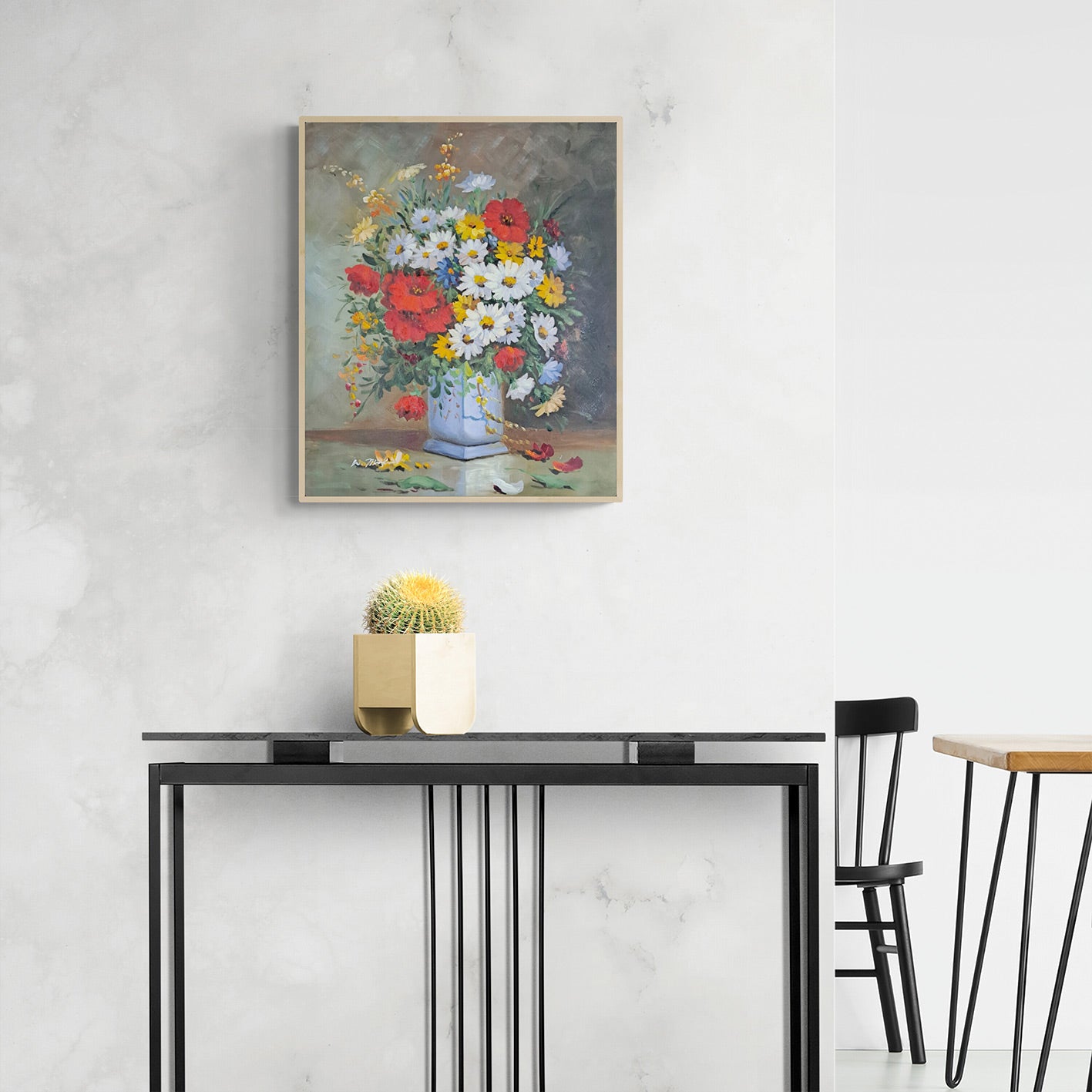 Cuadro Jarron Nuevas 50x60 cm