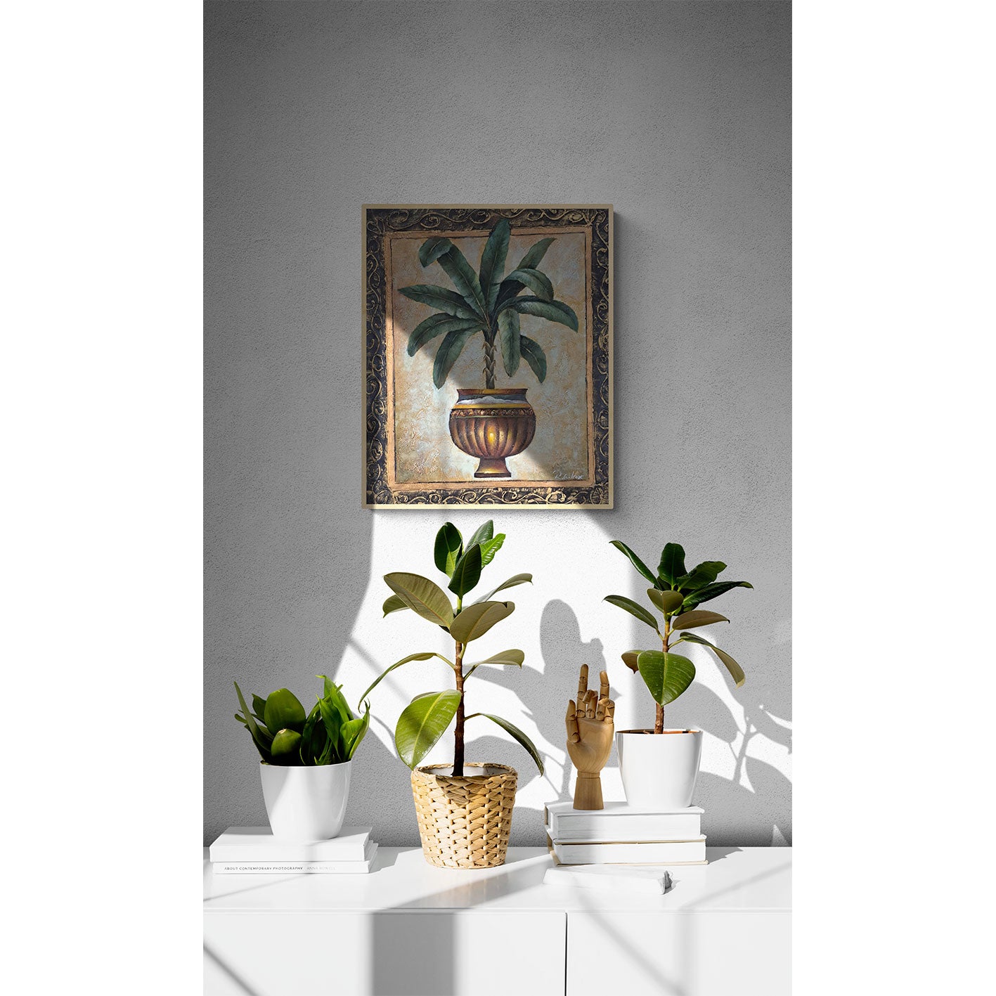 Cuadro Palmera Decorativa 50x60 cm