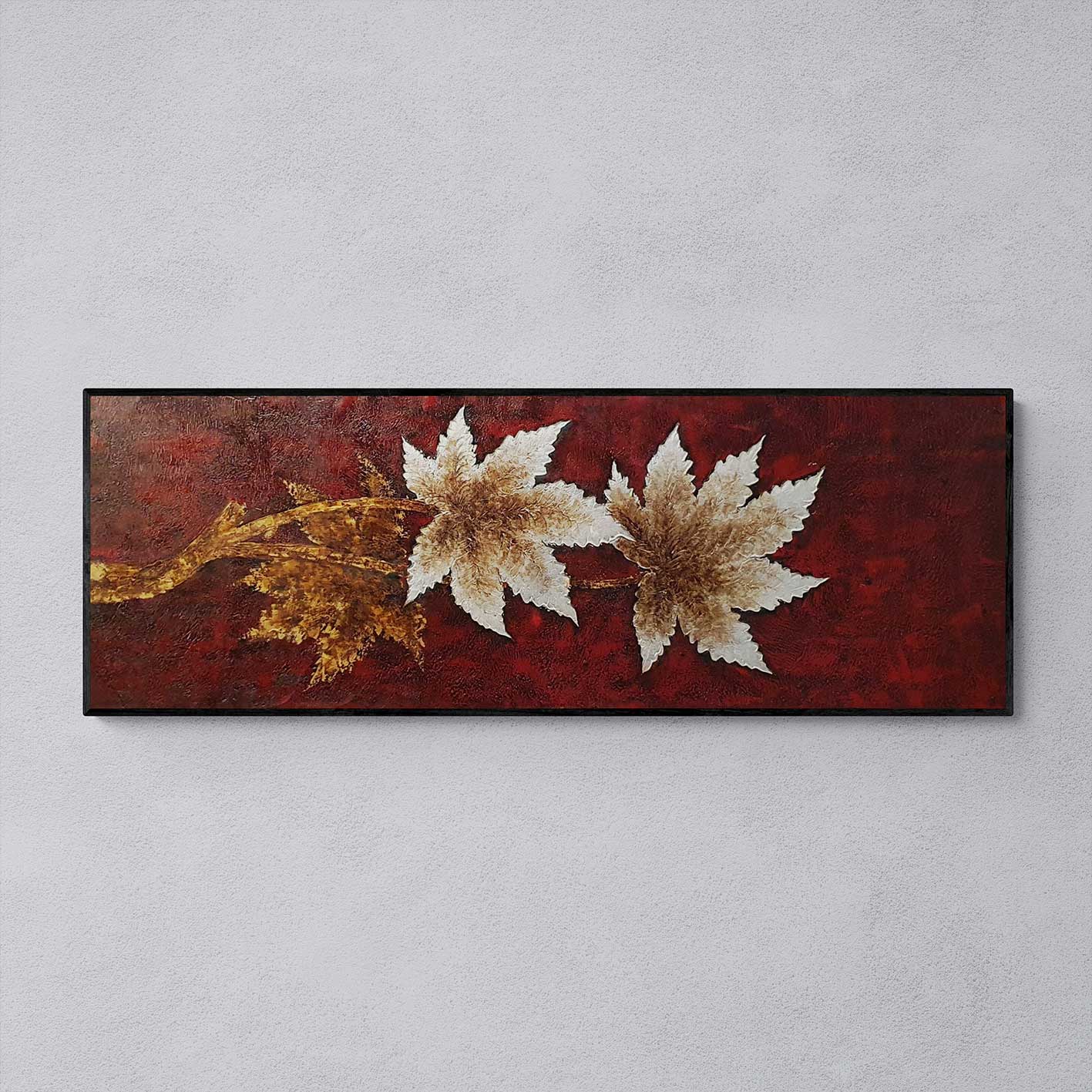 Cuadro Decorativo Palmera 120x40 cm
