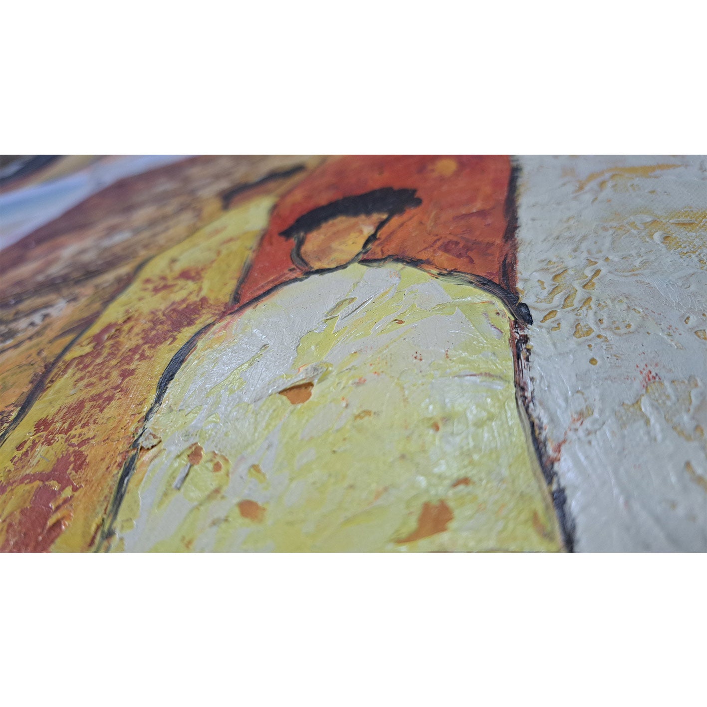 Cuadro Figuras Marcha  90x60 cm
