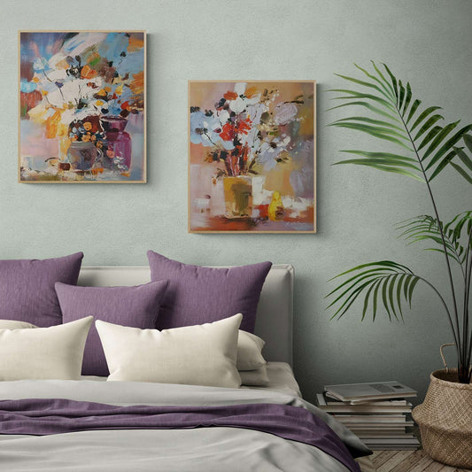 Cuadro Floral Espatula 50x60 cm