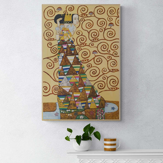 Cuadro de reproducción al óleo del arte de Gustav Klimt
