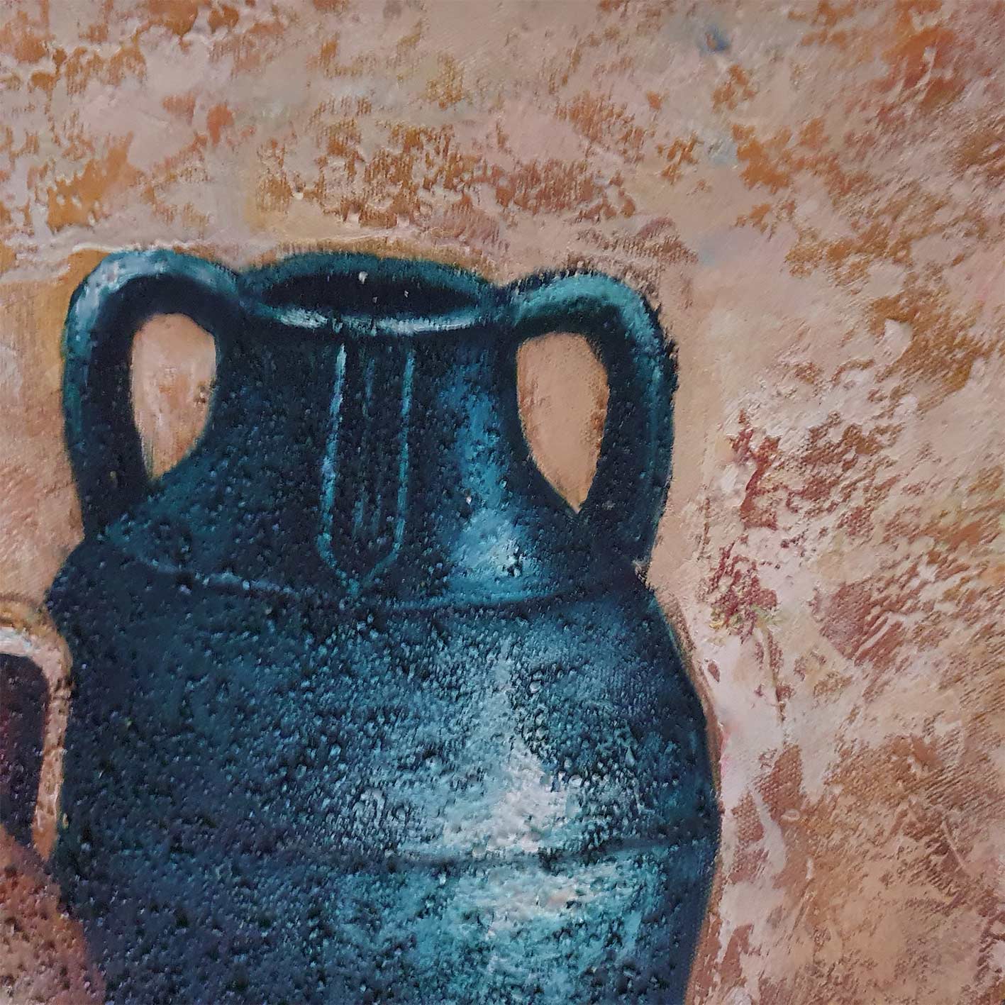 Cuadro Bodegon Anforas  60x50 cm