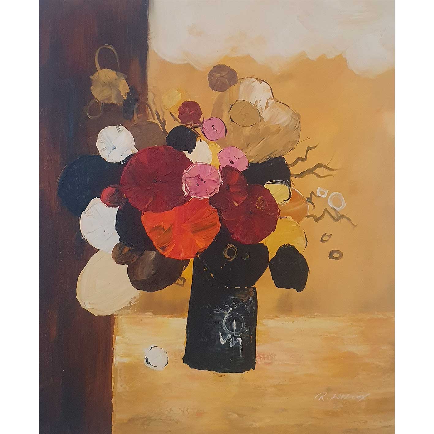 Cuadro Diptico Flores Decor 50x60 cm [2 piezas]