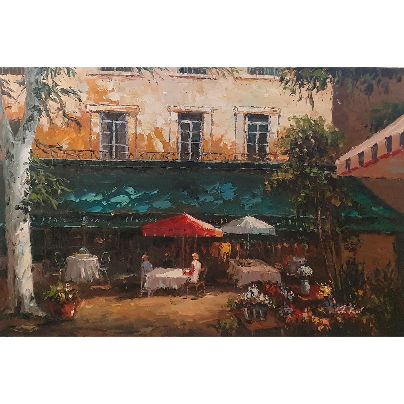 Cuadro Comercios Ocio 90x60 cm