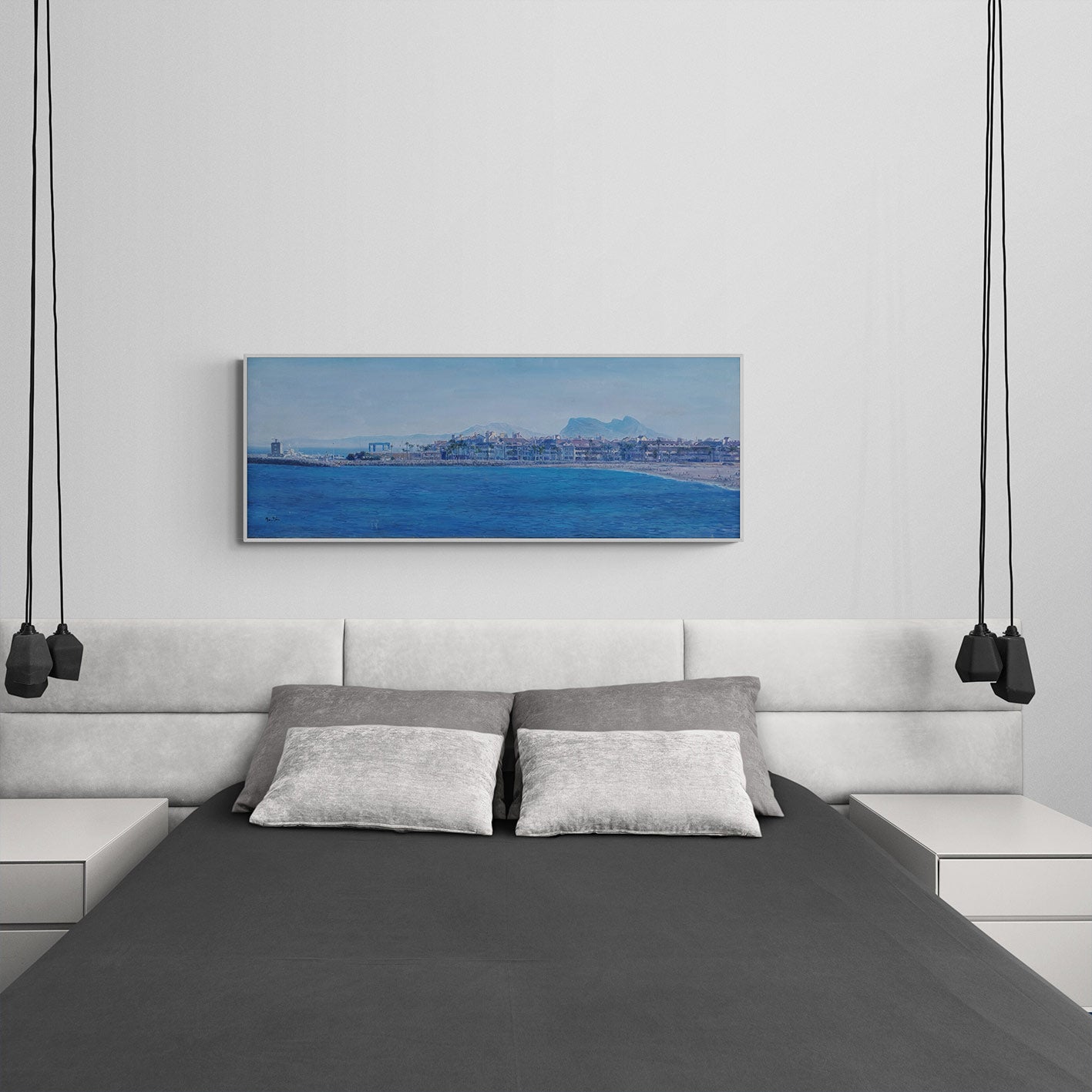 Cuadro Costa Sotogrande 131x49 cm