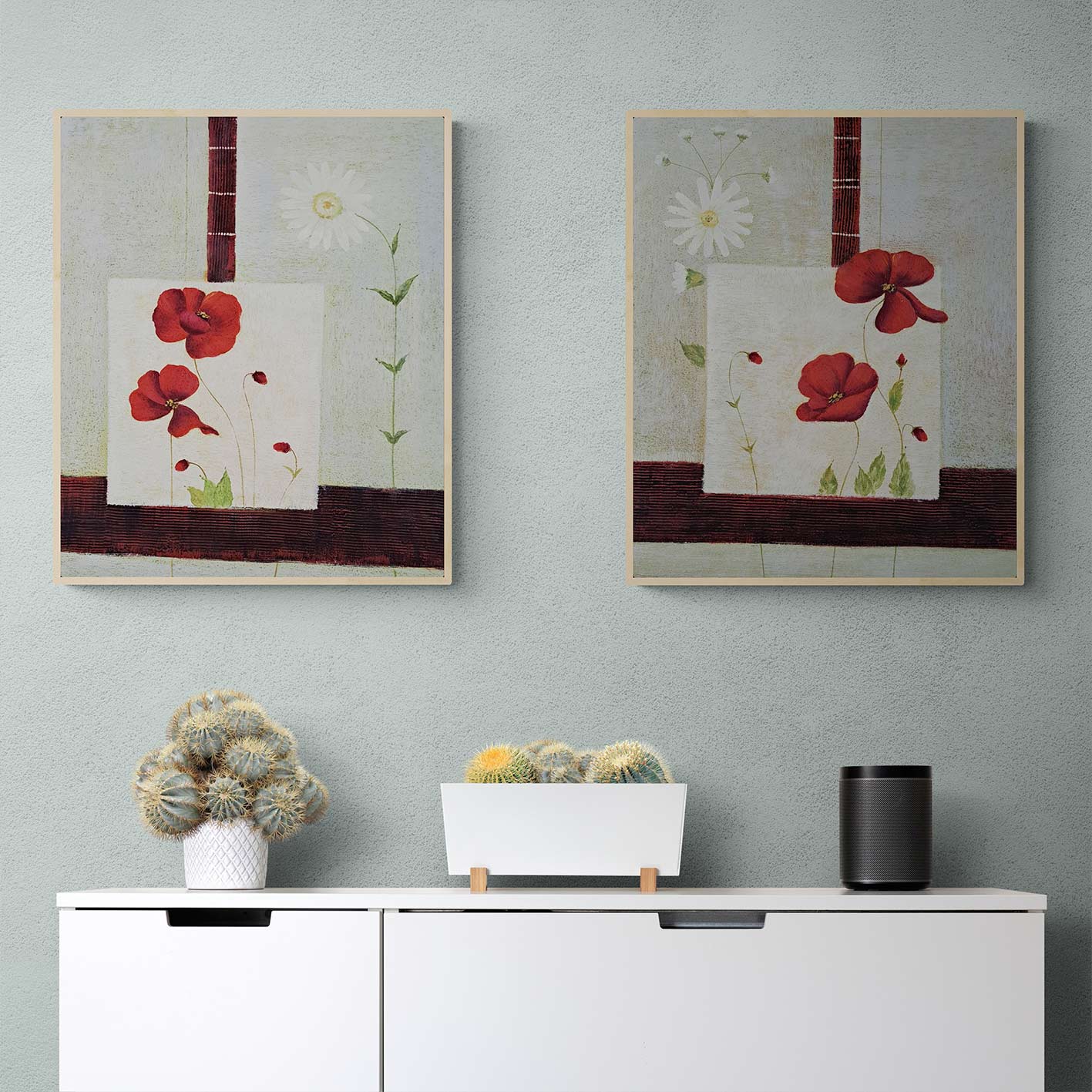Cuadro Diptico Diseño  60x50 cm [2 piezas]