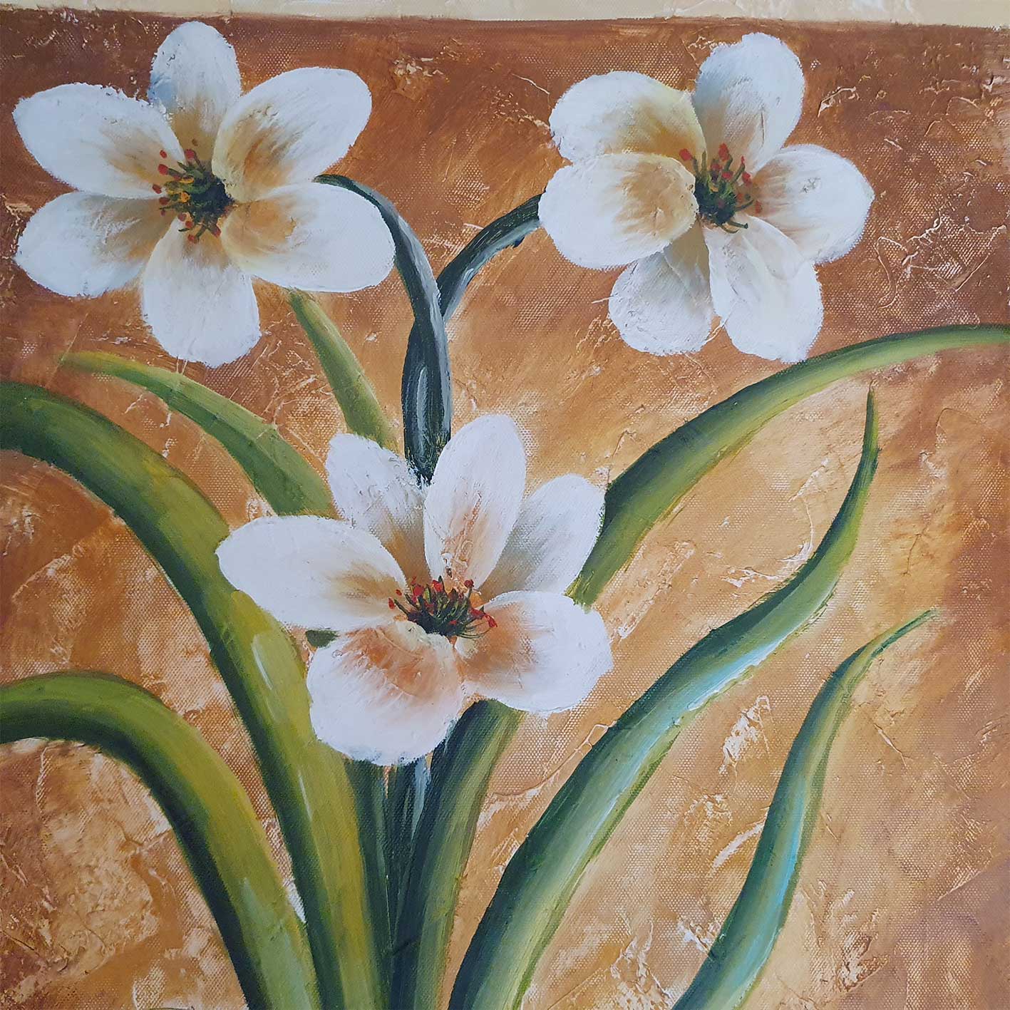 Cuadro Diptico Flor Cala 50x60 cm [2 piezas] Texturas