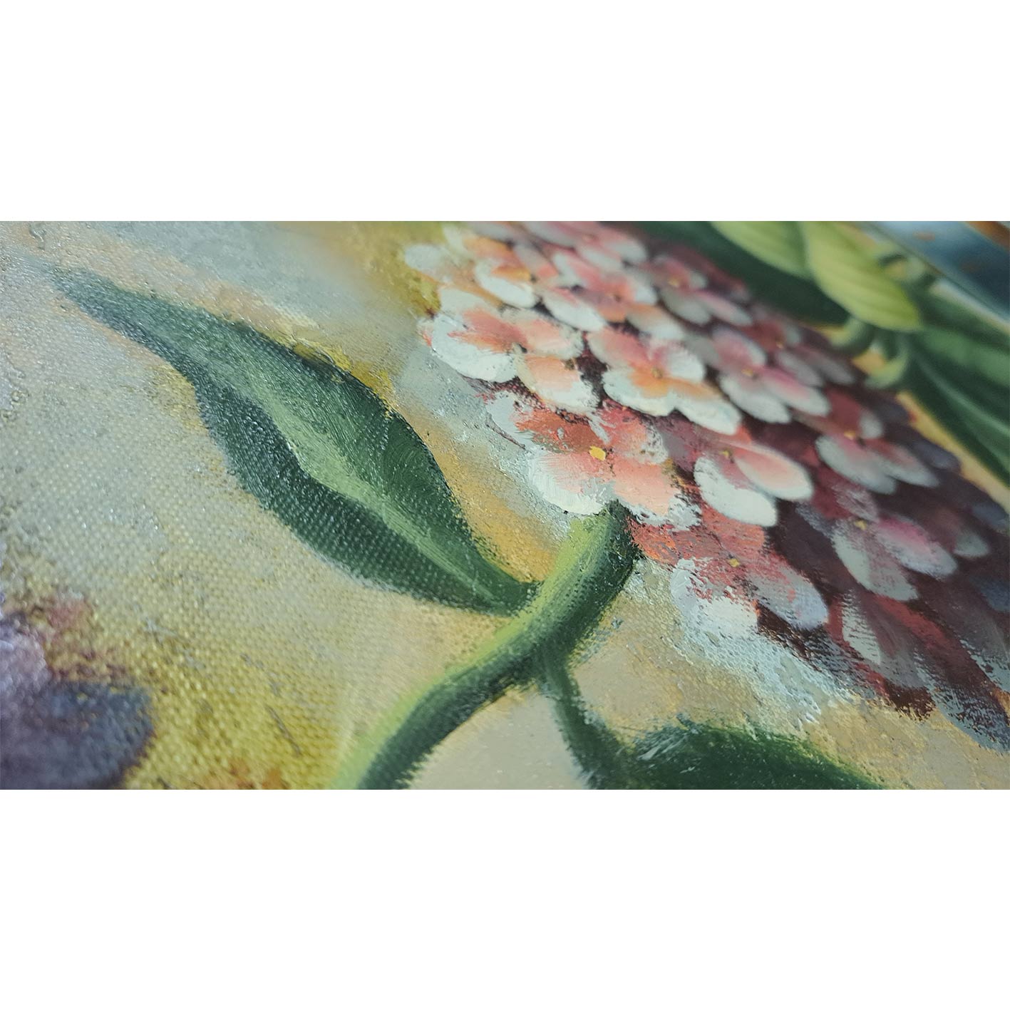 Cuadro Diptico Hortensias 50x60 [2 piezas]