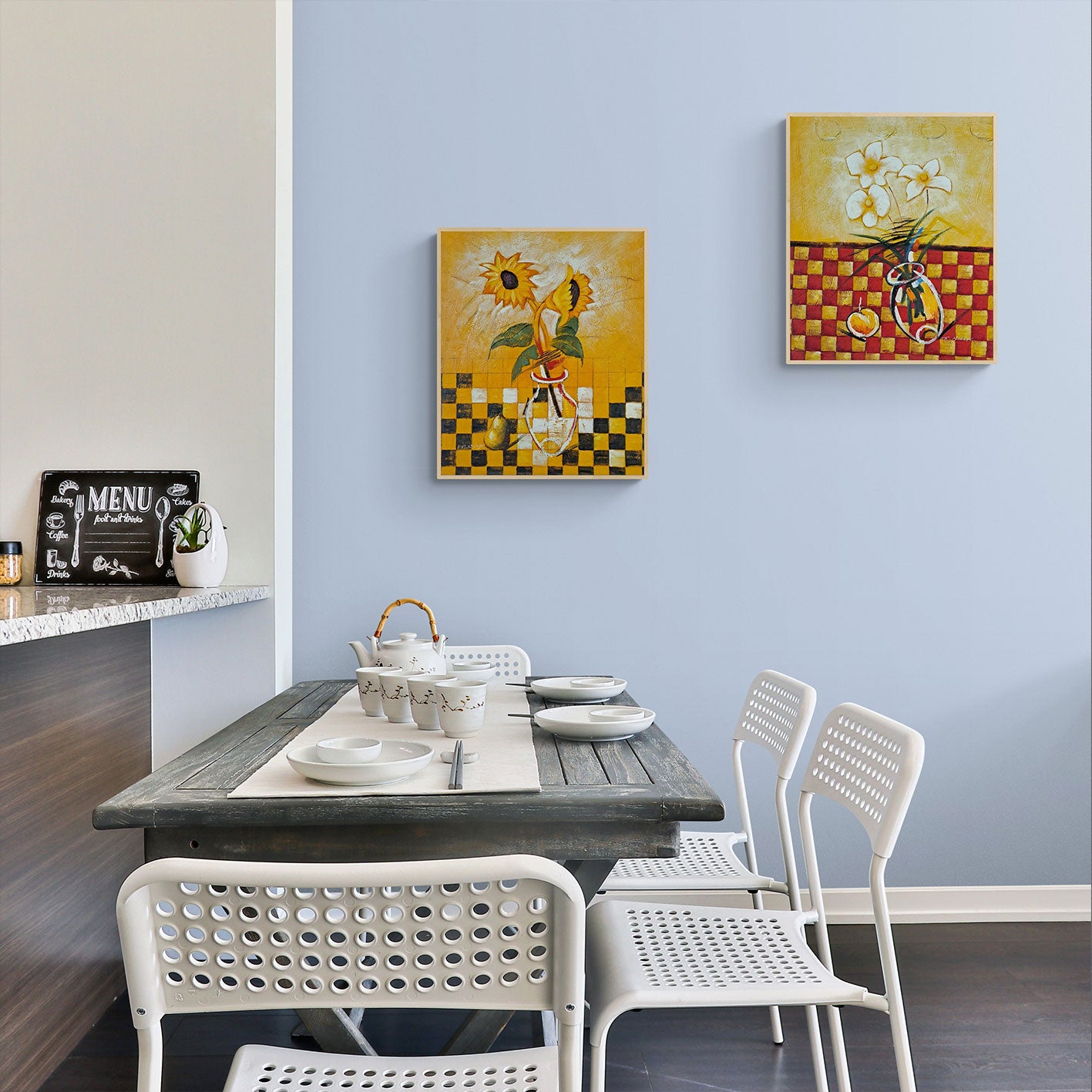 Cuadro Diptico Mantel  50X60 cm [2 piezas]