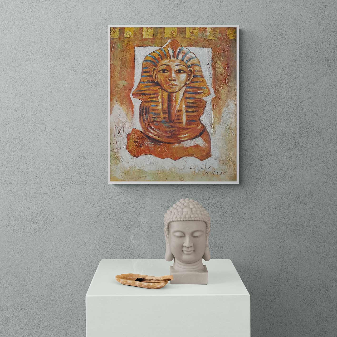 Cuadro Esfinge Giza 50x60 cm
