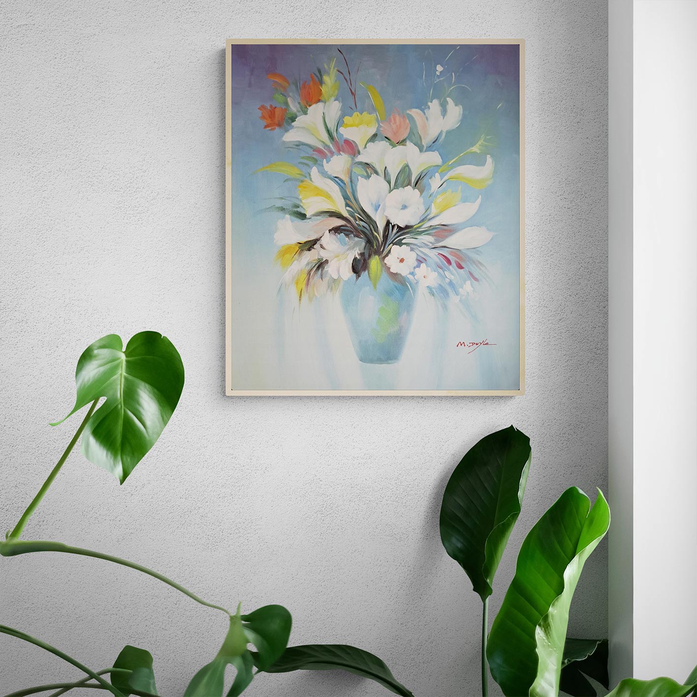 Cuadro Flores Fantasia 50x60 cm