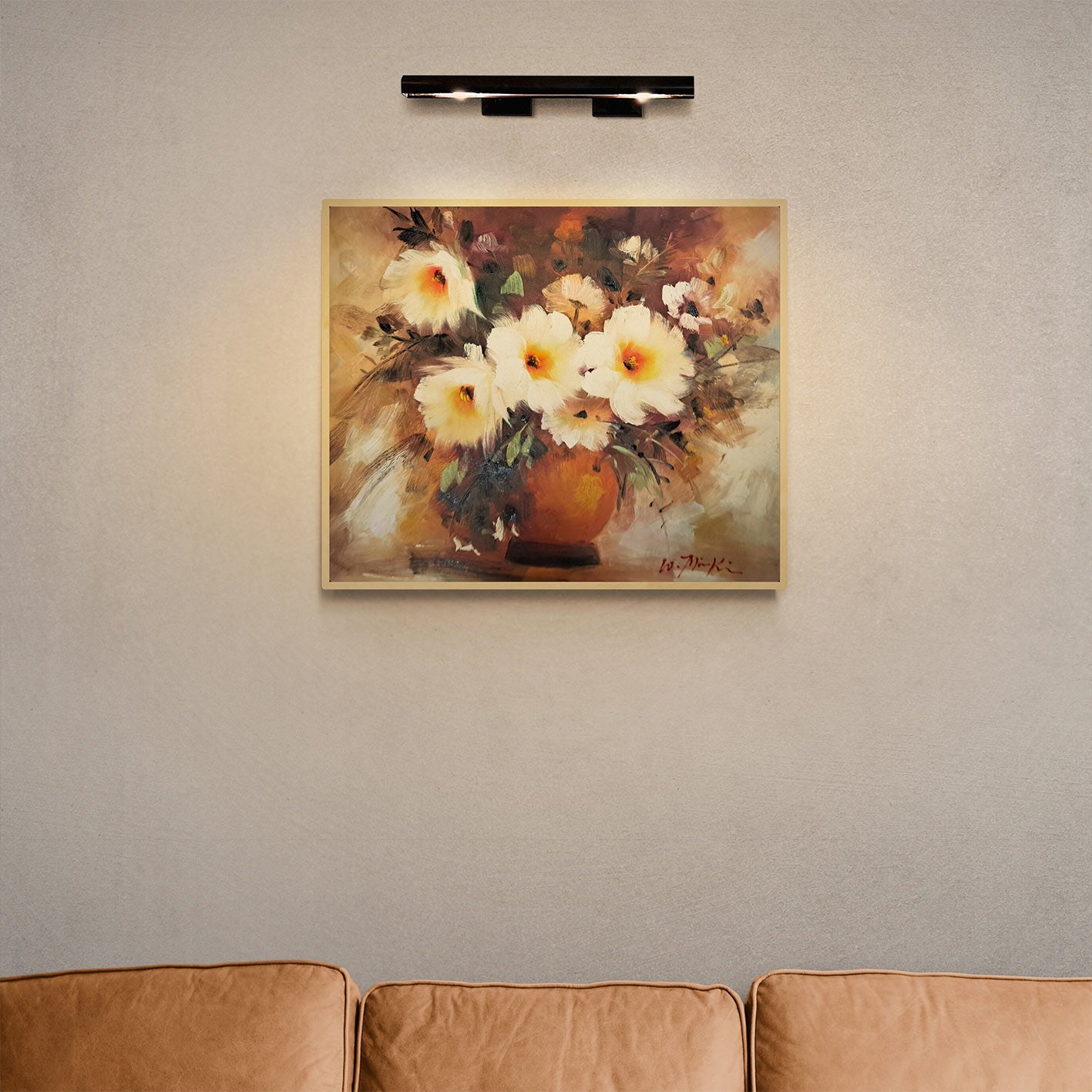 Cuadro Flores Interior 60x50 cm