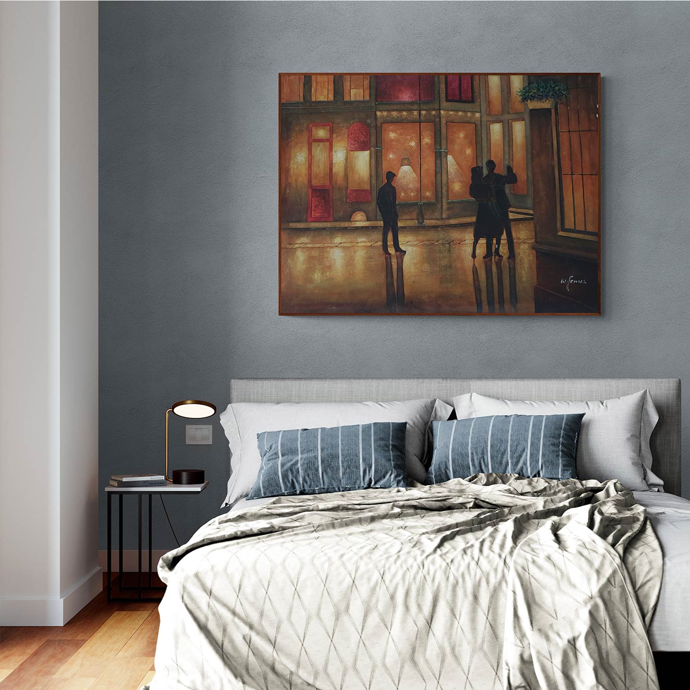 Cuadro Pareja Bailando 120x90 cm