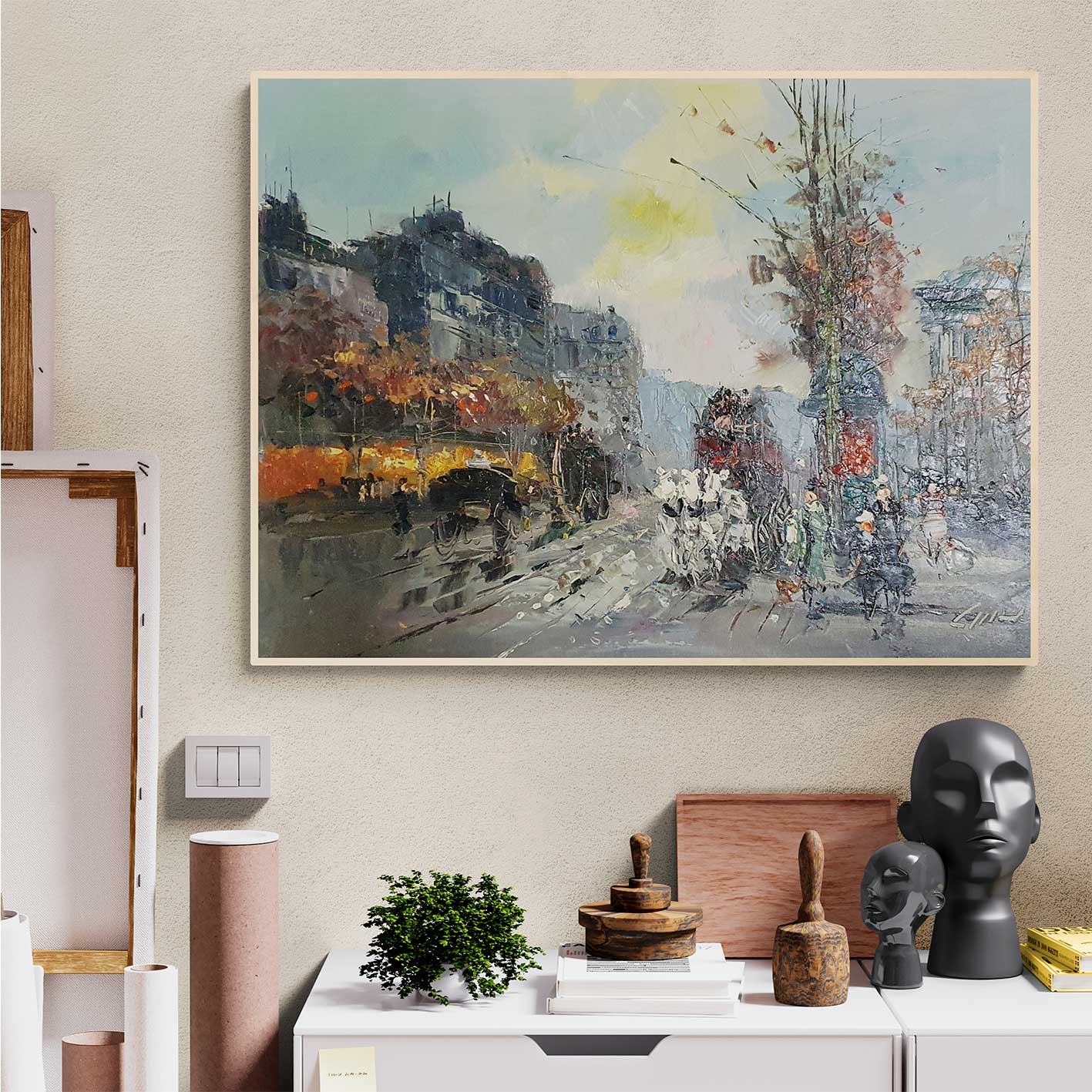 Cuadro Avenida  101x82 cm