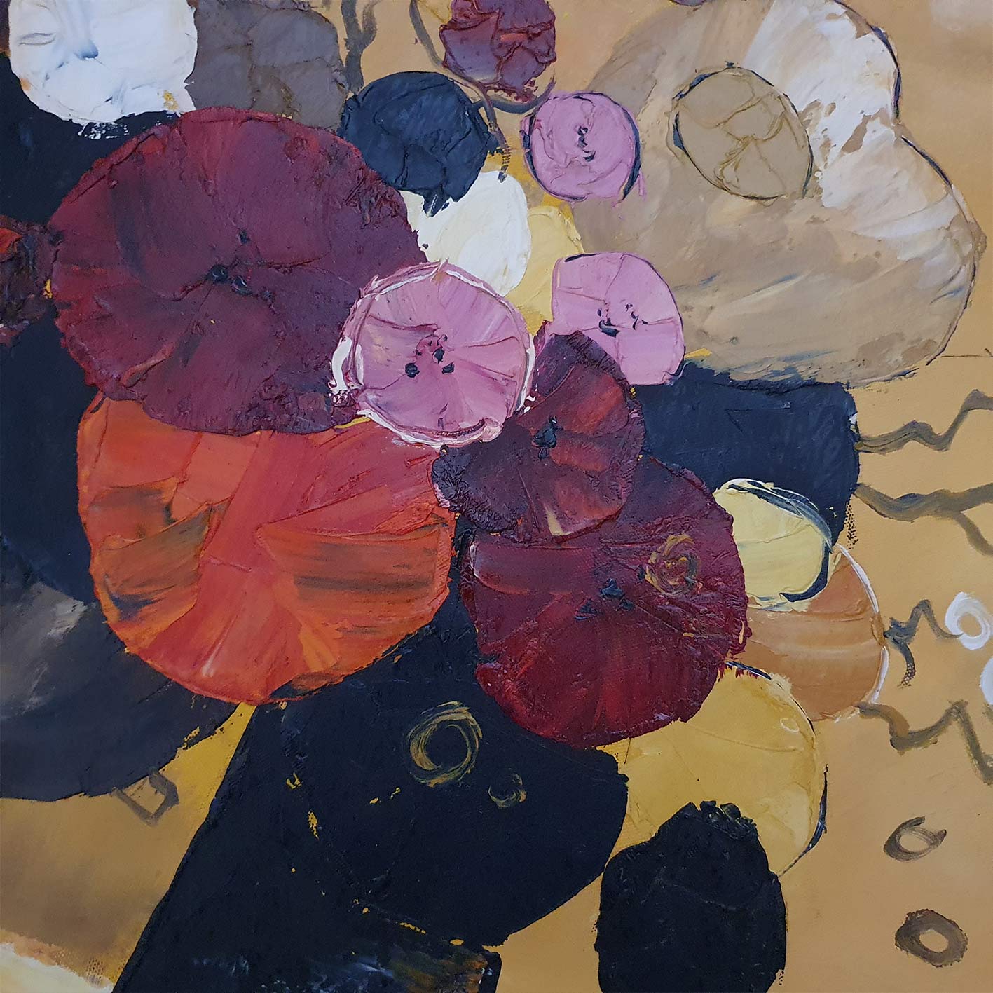 Cuadro Diptico Flores Decor 50x60 cm [2 piezas]