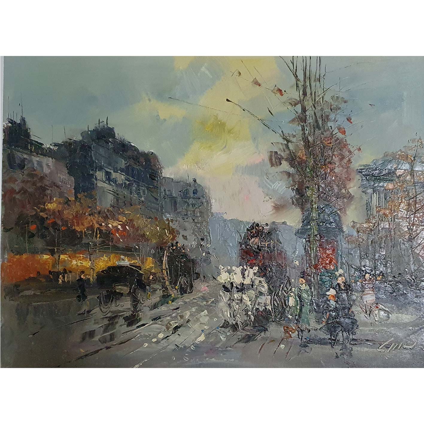 Cuadro Avenida  101x82 cm
