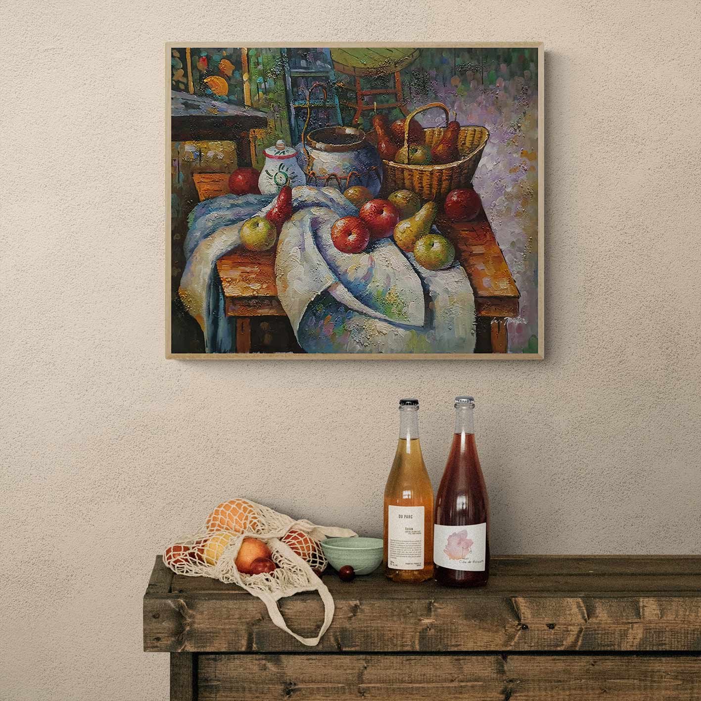 Cuadro Bodegon Manta  60x50 cm